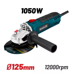 BORMANN Lite Sarokcsiszoló 1050W, Φ125, 12000rpm (BAG7300)