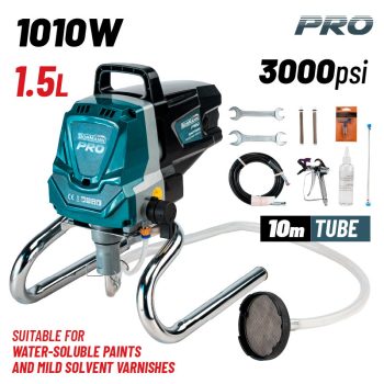   BORMANN Pro elektromos LÉGMENTES FESTÉKSZÓRÓ 1010W, 1,5L/perc (BAP7000)