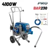 BORMANN Pro Nagynyomású festékszóró gép 4100 W, 230 bar, 15 m tömlővel (BAP7100)