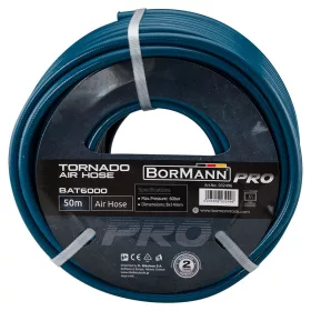   BORMANN Pro LEVEGŐCSŐ "TORNADO" MAX 60BAR, 50m, 8x14mm (BAT6000)