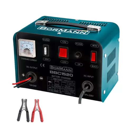 BORMANN AKKUMULÁTOR TÖLTŐ 12/24V, 20Α (BBC1520)