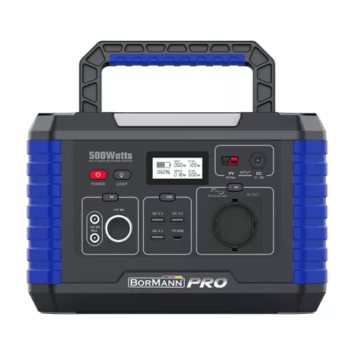 BORMANN Pro MOBIL ÁRAMFORRÁS  500 W ( POWER BANK ) (BBC5020)
