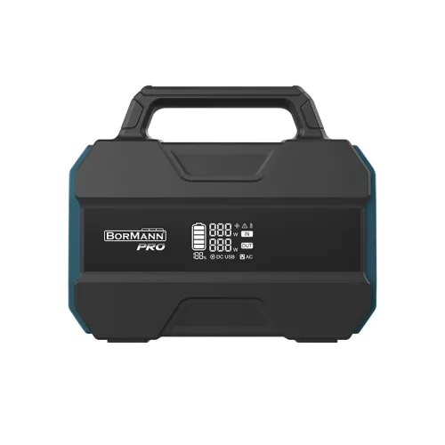 BORMANN Pro tápegység  TELJESÍTMÉNY 300W, 230Wh/72000mAh, 12V/24V, AC, DC, C TÍPUS, USB-A, LiFePO (BBC5050)