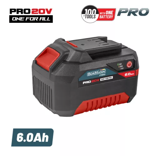 BORMANN Pro akkumulátor 20V,Li-Ion, 6.0Ah (BBP1006)