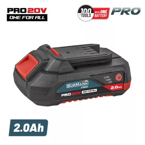 BORMANN Pro akkumulátor 20V,Li-Ion, 2.0Ah (BBP2002)