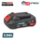 BORMANN Pro akkumulátor 20V,Li-Ion, 2.0Ah (BBP2002)