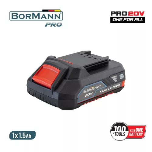 BORMANN Pro akkumulátor 20V,Li-Ion, 1.5Ah (BBP2006)