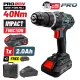 BORMANN Pro Akkumulátoros ütvefúró 20V, 40Nm, 1x2Ah Li-Ion Akku (BBP3050)