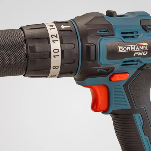 BORMANN Pro Akkus ütvefúró-csavarozó 20 V, 40 Nm, 2 Ah akkuval és töltővel (BBP3050)