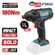 BORMANN Pro akkumulátoros ütvecsavarozó 20V, Li-Ion, 180Nm (akku és töltő nélkül) (BBP3300)