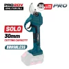 BORMANN Pro akkumulátoros szénkefementes metszőolló 20V, Li-Ion, MAX vágás 30mm (akku és töltő nélkül) (BBP4150)
