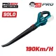 BORMANN Pro akkumulátoros lombfúvó 20V, Li-Ion, 12000rpm, levegősebesség 190Km/h (akku és töltő nélkül) (BBP4300)