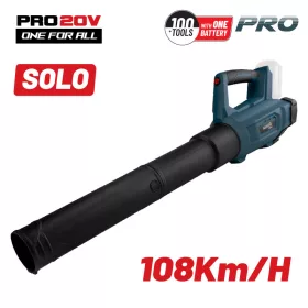   BORMANN Pro AKKUMULÁTOROS LOMBFÚVÓ 20V,Li-Ion, LEVEGŐ SEBESSÉG 110Km/h (Akku és töltő nélkűl) PRO LINE (BBP4350)
