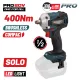 BORMANN Pro Ütvecsavarozó KOMPAKT, KEFE NÉLKÜLI 20V, Li-Ion, 400ΝΜ, 0-1800/0-2200/0-2600rpm - akku és töltő nélkül (BBP5123)