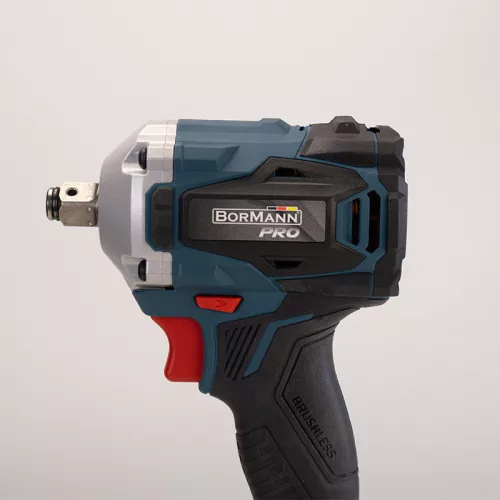 BORMANN Pro Ütvecsavarozó KOMPAKT, KEFE NÉLKÜLI 20V, Li-Ion, 400ΝΜ, 0-1800/0-2200/0-2600rpm - akku és töltő nélkül (BBP5123)