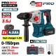BORMANN Pro Akkus SDS Plus fúrókalapács 20 V, 3,5 J, szénkefementes, 2×4 Ah akkuval (BBP5316X44CA)