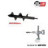 BORMANN Pro Földfúró szár 80 × 300 mm, talajfúráshoz (BBP5331)