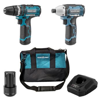   BORMANN Pro Akkumulátoros fúrókalapács + ütve behajtó 20 V, li-ion + akku 2 Ah + töltő 12v (BBP9070)