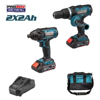   BORMANN Pro AKKUMULÁTOROS ÜTVE FÚRÓ ÉS AKKUMULÁTOROS FÚRÓ 20V (BBP9200)