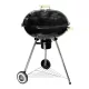 BORMANN ELITE FASZÉN GRILL, ÁTMÉRŐ 57 cm, hamugyűjtővel, kerekekkel és polccal (BBQ1160)