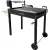 BORMANN ELITE FASZÉN BBQ ÁLLÍTHATÓ "ANTIKRISTO" ELEKTROMOS FORGÓ GRILLSÜTŐ 55x41cm (BBQ1980)