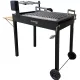 BORMANN ELITE FASZÉN BBQ ÁLLÍTHATÓ "ANTIKRISTO" ELEKTROMOS FORGÓ GRILLSÜTŐ 55x41cm (BBQ1980)