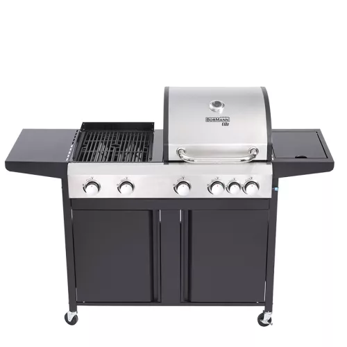 BORMANN ELITE GÁZ GRILL 3IN1 KOMBO KERTI  GRILL SÜTŐ, BBQ (BBQ5060)