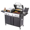 BORMANN ELITE GÁZ GRILL 3IN1 KOMBO KERTI  GRILL SÜTŐ, BBQ (BBQ5060)