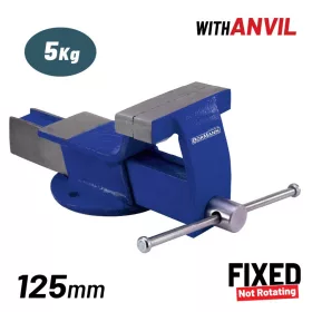 BORMANN ACÉL SATU, FIX TALPPAL,  ÜLLŐVEL, 125mm (BBV2200)