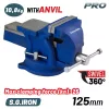 BORMANN Pro SATU FORGÓ ALAPPAL, KEMÉNY POFA, 125 mm, 10,8 kg (BBV3105)