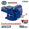 BORMANN Pro SATU FORGÓ ALAPPAL, KEMÉNY POFA, 150 mm, 14,5 kg (BBV3205)