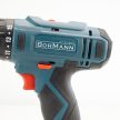 BORMANN Lite Akkumulátoros fúró 20V, 2 sebesség 0-350/0-1250rpm, 1x1,5Ah akku (BCD2400)