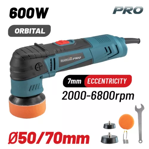 BORMANN Pro POLIROZÓGÉP 600W, 50mm/75mm, 2000-6800 rpm (BCP3050)