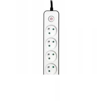   BORMANN 4 utas Konnektor elosztó,  hosszabbító aljzat, 3x1,5 mm w/ kapcsoló (BCR1011)