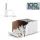 BORMANN Pro kör kábelbilincs fehér 8/20 100db (BCR5112)