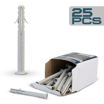 BORMANN Pro nylon dübel 10x100 szürke 25db (BCR5168)