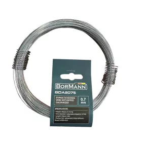 BORMANN drót tűzhorganyozott 0,7mm x 40m (BDA2075)