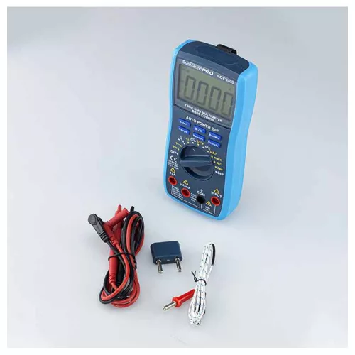 BORMANN Pro Digitális multiméter AC/DC méréshez, 600 V, hőmérséklet- és kapacitásméréssel (BDC2000)
