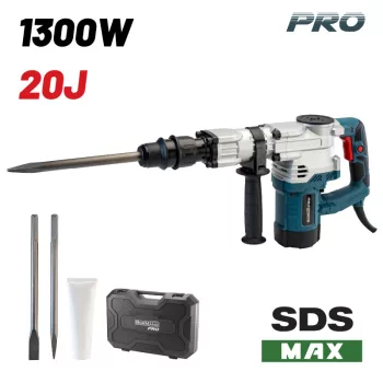   BORMANN Pro PRÉMIUM bontókalapács SDS-MAX, 1300 W, 20J HEAVY DUTY (BDH3100)