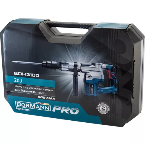 BORMANN Pro Bontókalapács 1300 W, 20 J, SDS-Max befogással (BDH3100)