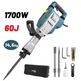   BORMANN Bontókalapács 1700 W, 60 J, SDS-Max befogással (BDH3600)