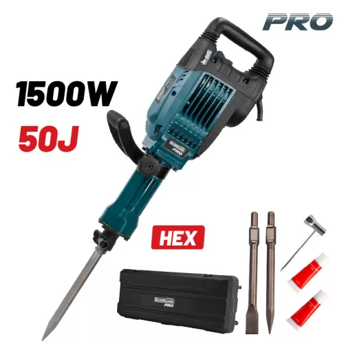BORMANN Pro bontókalapács 1500W, 50J (BDH4800)