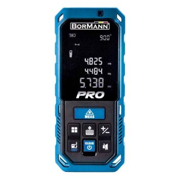   BORMANN Pro MULTIFUNKCIÓS LÉZERES TÁVOLSÁGMÉRŐ 100m (BDM7000)