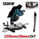 BORMANN Lite Kombinált gérvágó fűrész 1200W, Φ210mm, LÉZER (BDX2150)