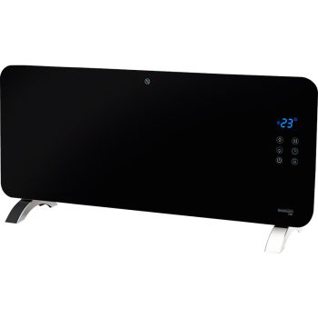   BORMANN ELITE elektromos fűtőtest 2000W, edzett üveg, 2 fokozat, LED kijelző, távirányító, termosztát, időzítő (BEH5250)