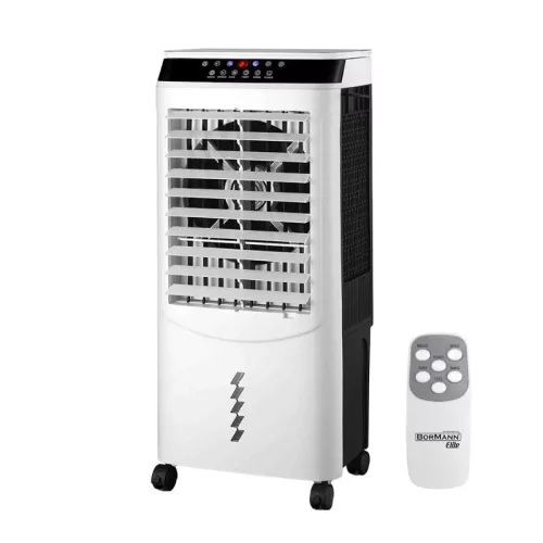 BORMANN ELITE LÉGKONDICIONÁLÓ 120W, TARTÁLY 36L , IDŐZÍTŐ, ÉRINTŐKÉPERNYŐ, TÁVIRÁNYÍTÓ, LEFEDETTSÉG 40m2, CFM 4500m3/h (BFN5620)