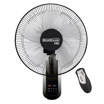   BORMANN ELITE Fali Ventilátor 50 watt ,40cm / távirányító vezérlés (BFN7110)