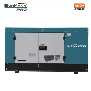   BORMANN Pro dízel generátor 18000w, 2672cc, 1x32a, 1x16a, 3fázis, vízhűtéses (BGB9950)