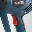 BORMANN Pro Hőlégfúvó 2000W, 2 fokozat, TARTOZÉKOKKAL (BHG2200)