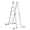 BORMANN Pro Létra többcélú csuklós kivitelben, 4 × 3 fokos, 3,56 m, 150 kg (BHL5040)